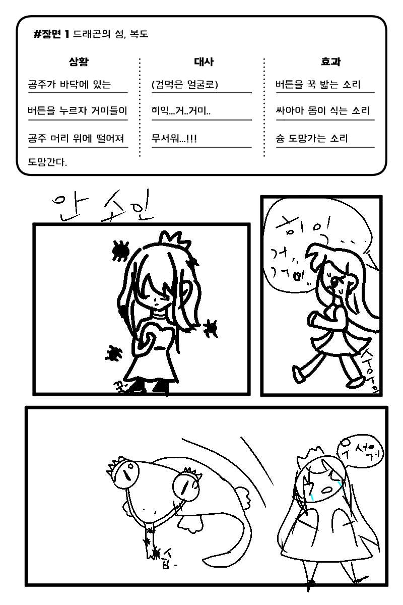 #드래곤 캐슬 #1주차 #김정숙 강사